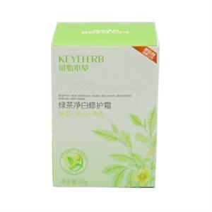 可怡本草绿茶净白修护霜50g