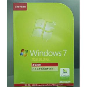 微软 Windows7家庭普通版(FPP)