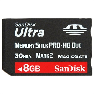 [当当销售配送]SanDisk 8GB 高速PRO-HG Duo记忆棒