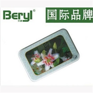 贝雅魔镜BYE02-3 电子秤 人体称 健康秤 迷你称 口袋称