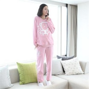 星琦舞小猴子图案孕妇套装 大方休闲孕妇家居服MD5880