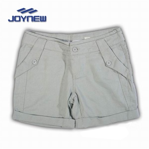 JoyNew 森女系别致浅灰休闲短裤 WK0012