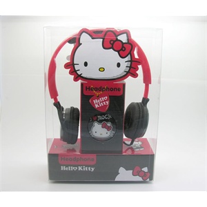Hello Kitty耳机卡通凯蒂猫大耳机小猫卡通耳机端午节