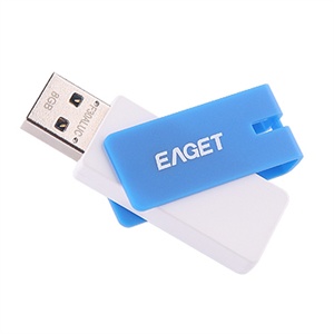 忆捷U盘 优盘 F30 8G(高速盘USB3.0接口,抗震,加密型)