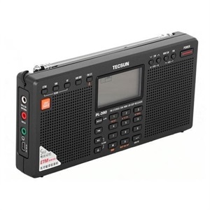 德生PL-390 数字解调立体声全波段收音机（赠电池3节）