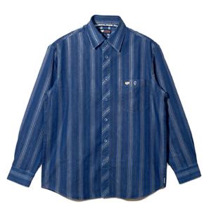 【品牌直供】威鹏专柜正品㊣男牛仔莫代尔免烫防皱长袖衬衫 105309