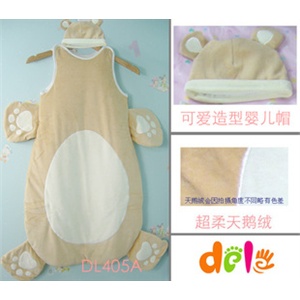 DELE婴儿睡袋/婴儿睡袋/睡帽/*防伪认证*出口品质*dl405A 90CM
