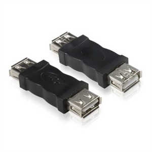 绿联 USBMAX USB转接头 USB直通头 USB母对母转接头 双母头