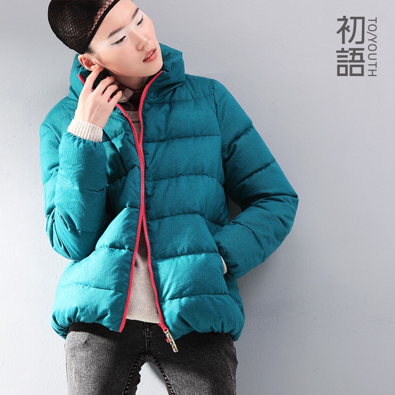 【<em>初语</em>羽绒服/棉衣】<em>初语</em> 2013秋冬新款 蓬松立