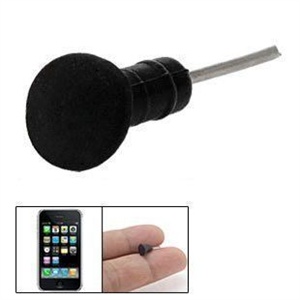 苹果iPhone 3G/3GS 4代 耳机孔防尘塞+SIM取卡器 取卡针[ZHA1]