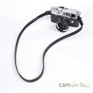 Cam-in 真皮相机背带 牛皮背带 J款 全黑色 CAM2801
