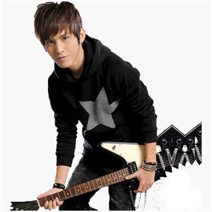 2012春款新品经典大五角星连帽韩版男士打底百搭卫衣302-W13