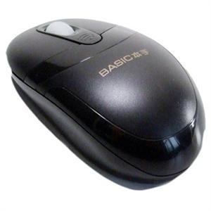 本手basic 08W 无线鼠标/10米无线距离 迷你接收器 防汗 省电