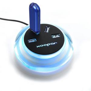 Xoopar Aqua USB-HUB 炫彩多功能集线器 分线器 扩展器 YJJ