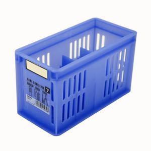 可叠加分格杂物盒 收纳盒 蓝色 中号 inomata