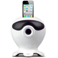 魔杰Q50章鱼哥苹果音箱 iPhone4 iPod touch卡通迷你基座音箱
