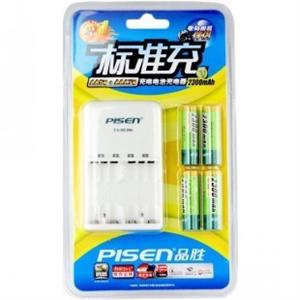 品胜电池2300*4 2300mAh 5号电池*4 4节装标准充电套装