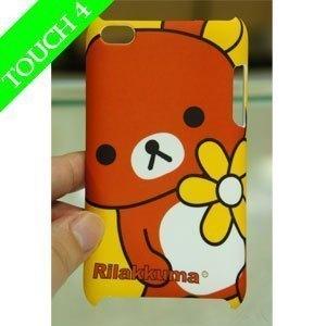苹果 iPod itouch 4代 卡通保护壳 Rilakkuma 轻松小熊 外壳