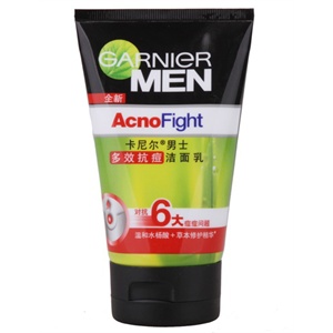 Garnier 卡尼尔 男士多效抗痘洁面乳100ml