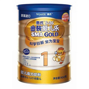 惠氏金装爱儿乐900g*6/箱