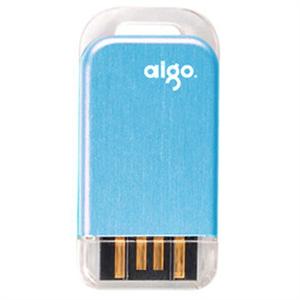 【当当销售配送】爱国者 8G U盘 新小U U208蓝