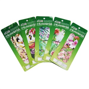 创意礼品-千寻书签-十大名花之梅花/牡丹/兰花/月季/杜鹃