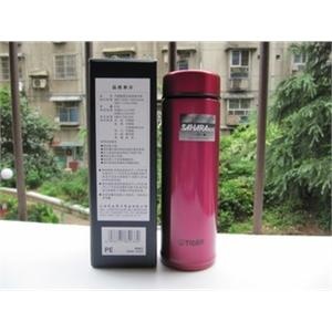 虎牌不锈钢真空保温杯 玫瑰红 MMP-A03C PE