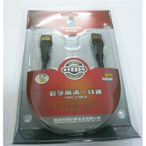 秋叶原 HDMI连接线 Q-539 数字高清一线通 2米 镀金头
