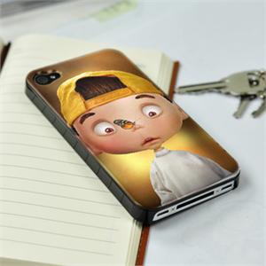 手机工坊 苹果iphone 4代 彩壳 彩绘 保护壳 手机套 黄帽小男孩