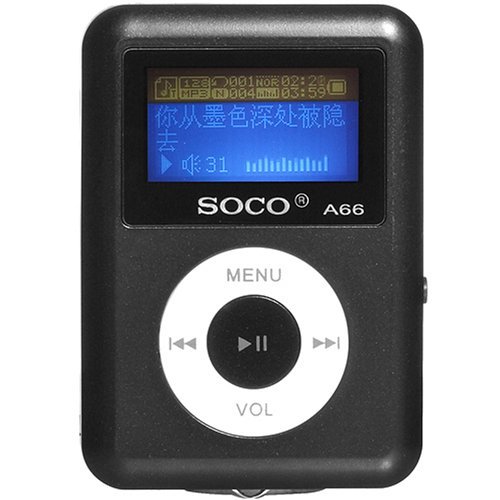 Soco 索科 A66 多媒体播放器 (2G 黑色)