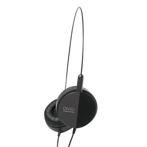 【当当销售配送】铁三角 Audio-Technica ATH-ON3-BK 头戴式便携轻型耳机 黑色