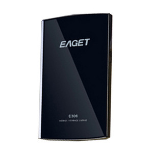 [免运费]忆捷 E306 200G 移动硬盘 两米防震、内嵌国际最新加密大师
