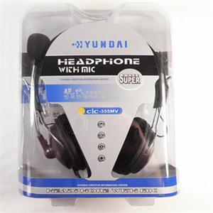 现代 CIC-355 耳麦 电脑耳机 立体声耳机 高品质耳麦 头戴式 yxw