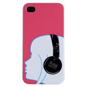 【当当自营】 hamimelon 哈密瓜 iphone4/4S通用版手机壳 iphone4/4S保护套 末日情人 聆听心意 红色