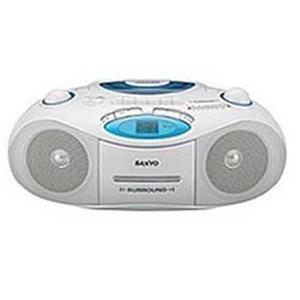 三洋（SANYO）镭射CD卡式双声道收录机MCD-ZX540F