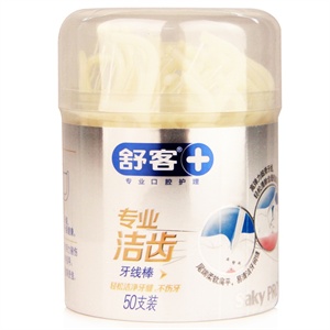 舒客牙线棒 50支
