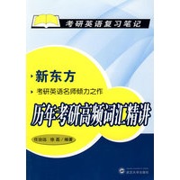 历年考研高频词汇精讲