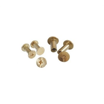 好吉森鹤子母帐册或黄色账本白色d01螺钉螺丝螺丝钉硅胶账册帐钉100对镀铜v子母近配a子母框图片