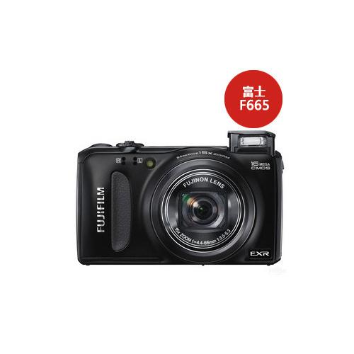 富士数码相机 f665 exr 送8g卡 原装电池 相机包 读卡器 贴膜