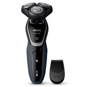 [世纪]飞利浦（Philips）HQ40 简约系列双刀头干电式剃须刀 黑色