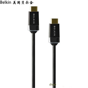 HDMI1.4版高清线-贝尔金HDMI 1.4版3D高清线3.6米,全球销量第一!
