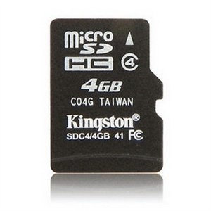 金士顿 TF Micro SD 4G 4GB 存储卡 手机卡 行货