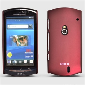 ROCK 索爱 Xperia Neo MT15i 手机套 保护套 裸壳 背壳 保护壳 红