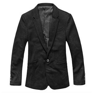BL 纯色 修身 男士 西服