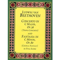 Concerto in C Major, Op. 56 （贝芬C大调协奏曲，作品第56号（三重奏）和C小调幻想曲，作品第80号）