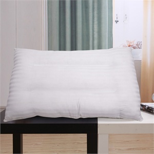 SOFTLINE纯棉缎条蚕砂保健枕72*45cm 白