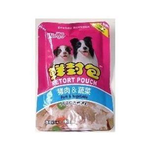顽皮Wanpy 鲜封包猪肉+蔬菜100克/100g