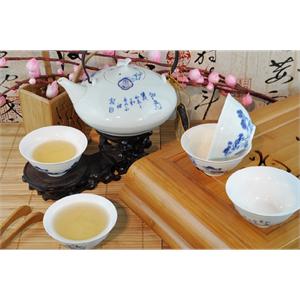 青花和为贵 釉中优质茶具套装 景德镇陶瓷茶具