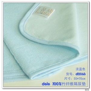 竹纤维抗菌婴儿隔尿垫/pu隔水层/上海名牌/出口品质/206B中号