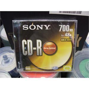 索尼（SONY）CDR 48X 盒装光盘 单片包装 SONY刻录盘